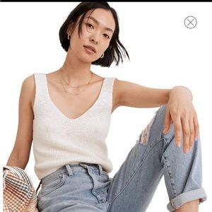 Madewell Parkwood Sweater Tank